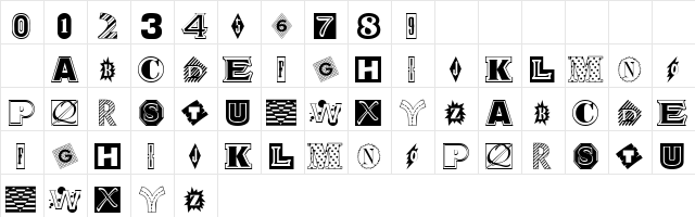 101! Mix 'n Match Regular Character Map