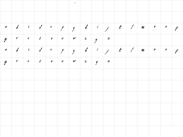 as i lay dying Regular Character Map