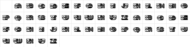 Ramyeon PERSONAL USE ONLY! Regular Character Map
