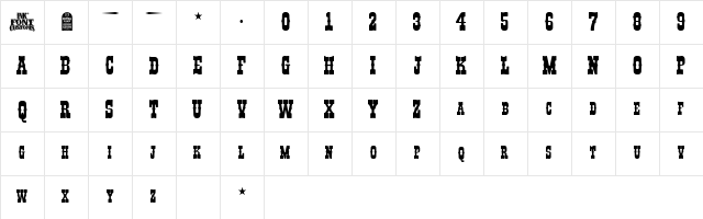 New Regular Character Map