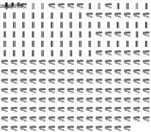 Code 39-hoch-Logitogo Regular Character Map