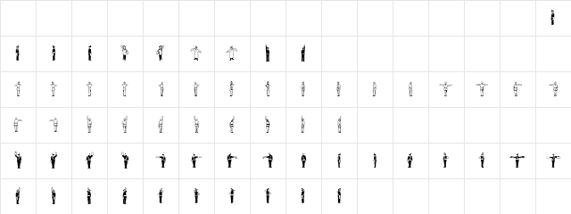 LTTraffity Regular Character Map LTTraffity Regular Character Map