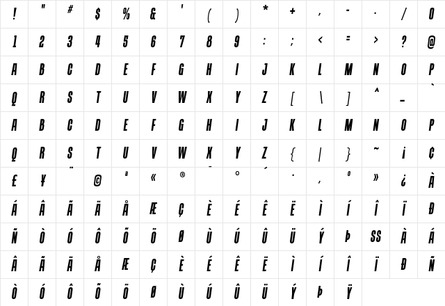 Containment Solid Character Map Containment Solid Character Map