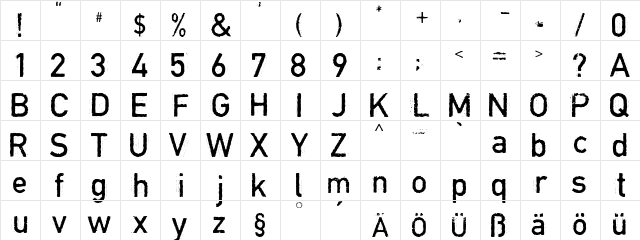 Copystruct Normal Character Map