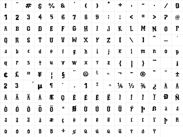 Cordel Encarnado Regular Character Map