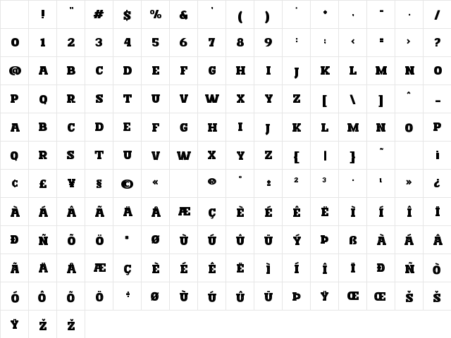 Crafter Pieces Regular Character Map Crafter Pieces Regular Character Map