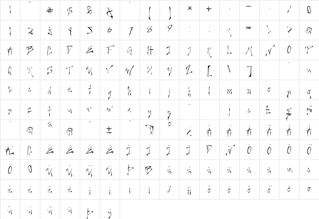 Creepygirl Hu Light Character Map Creepygirl Hu Light Character Map