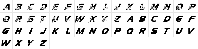 AL Baby New Year AH Regular Character Map