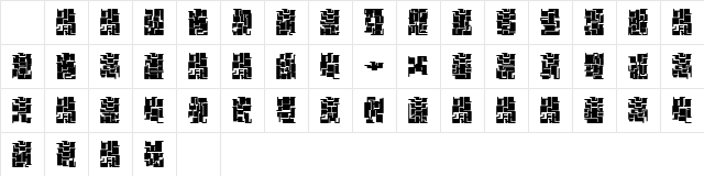 damara a Character Map