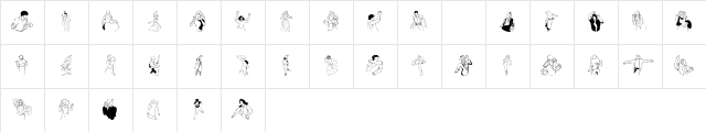 Dancer In The Dark III Regular Character Map Dancer In The Dark III Regular Character Map