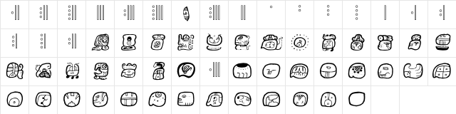 DaysCod Regular Character Map