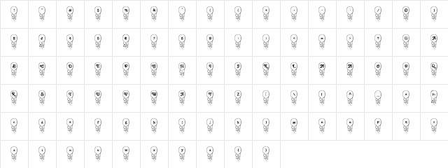 New Regular Character Map