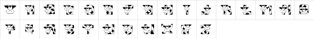 New Regular Character Map