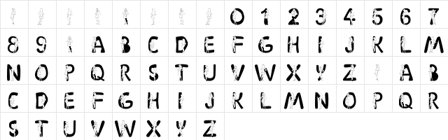 LMS Daphne Regular Character Map