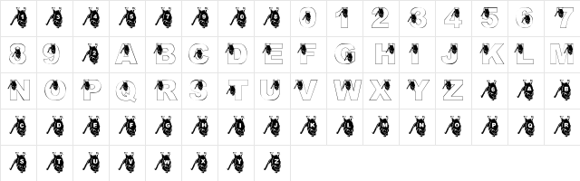 New Regular Character Map
