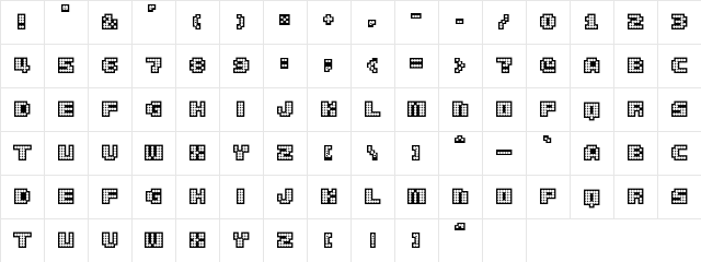 delia Black Character Map