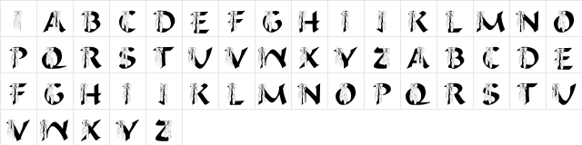 LMS I Hope You Dance Regular Character Map LMS I Hope You Dance Regular Character Map