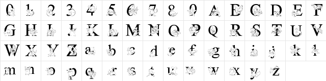 LMS Poke'mon Master Solid Regular Character Map