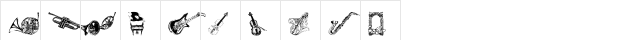 Destiny's Music Dings Regular Character Map Destiny's Music Dings Regular Character Map