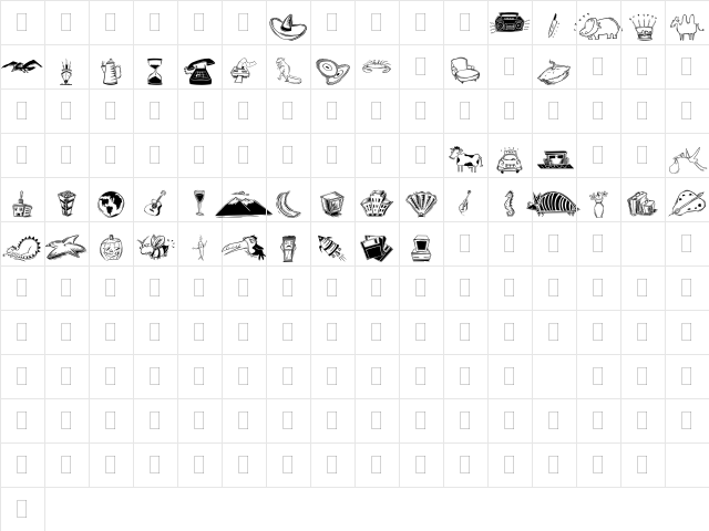 DF Inspirations One LET Plain Character Map DF Inspirations One LET Plain Character Map