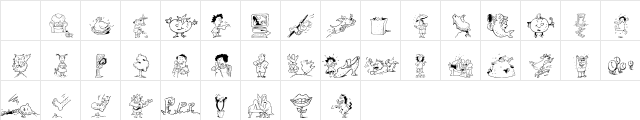 DF Situations One ITC Regular Character Map DF Situations One ITC Regular Character Map