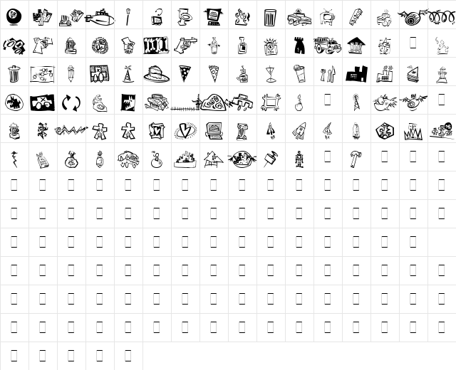DF Urbans Plain Character Map