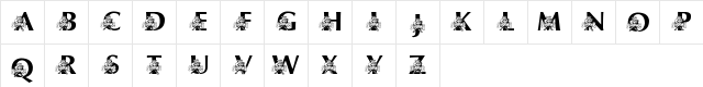 New Regular Character Map New Regular Character Map