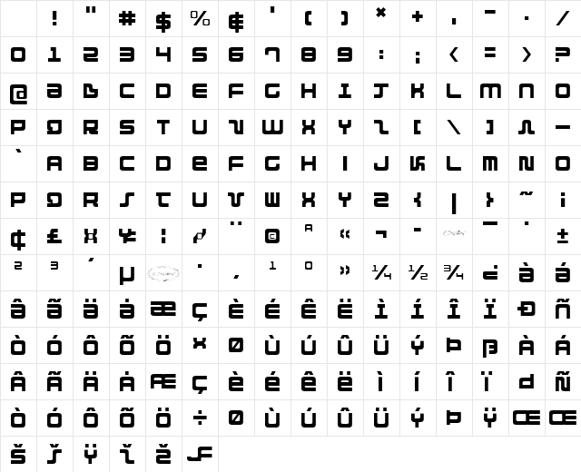 Direktor Light Character Map Direktor Light Character Map