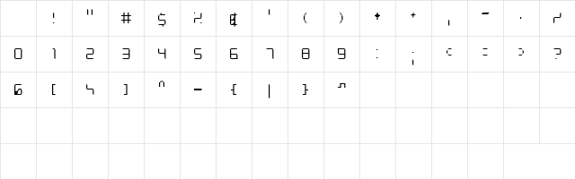 Dlila Light Regular Character Map Dlila Light Regular Character Map