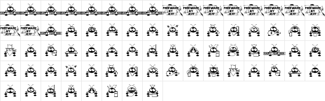 New Regular Character Map