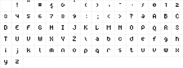 Doppler Regular Character Map Doppler Regular Character Map