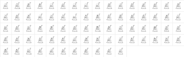 New Regular Character Map