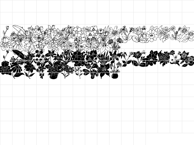 dt Regular Character Map