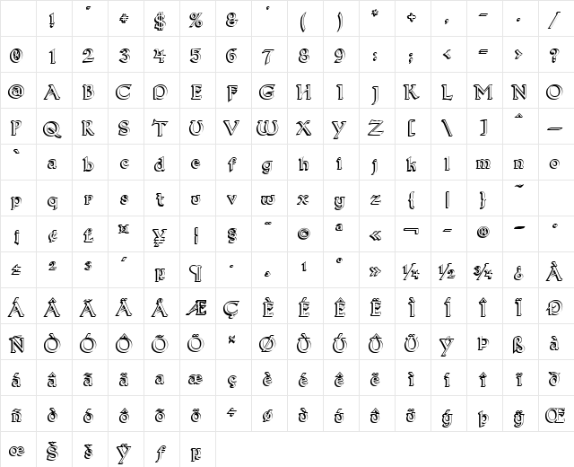 Dumbledor 1 3D Regular Character Map Dumbledor 1 3D Regular Character Map