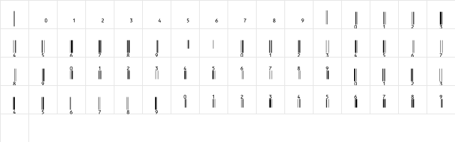 EanBwrP36Tt Normal Character Map EanBwrP36Tt Normal Character Map