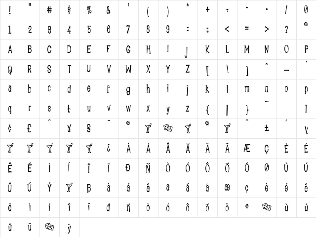Lounge Bait Regular Character Map Lounge Bait Regular Character Map
