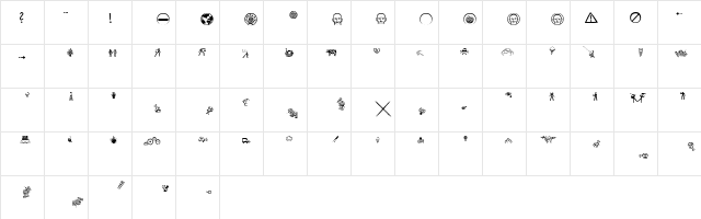 Elementary Medium Character Map