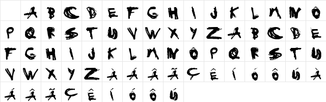 Estuque Heavy Character Map Estuque Heavy Character Map