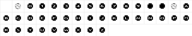 AlphaShapes crosses Normal Character Map AlphaShapes crosses Normal Character Map