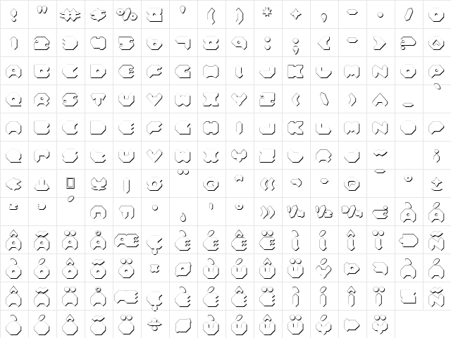 Feldercarb Shadow Shadow Character Map