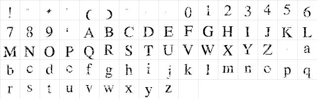 FFX Crack Normal Character Map