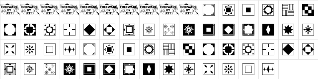 New Regular Character Map