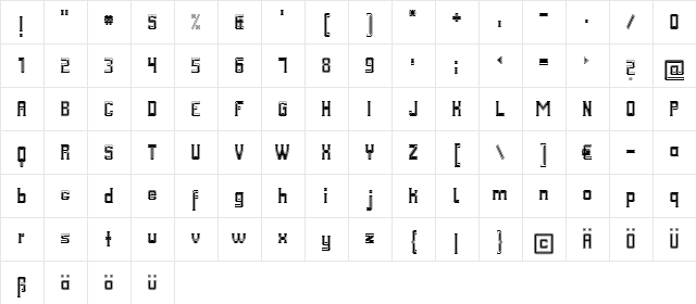 FM College Team in&amp;out Regular Character Map