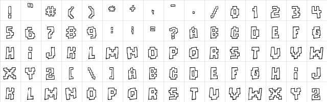 Freaks of Nature Regular Character Map Freaks of Nature Regular Character Map
