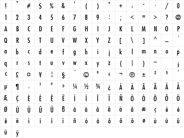 Fujiyama Plain Character Map