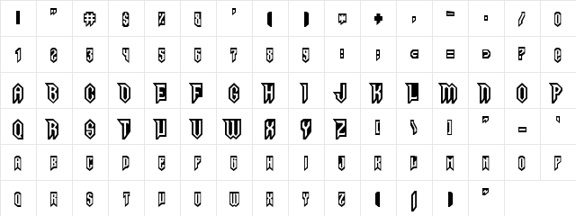 Gargoyles Normal Character Map