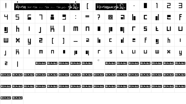 Amsterdam Regular. Character Map Amsterdam Regular. Character Map