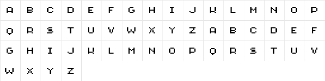 GeneticaFlash Regular Character Map