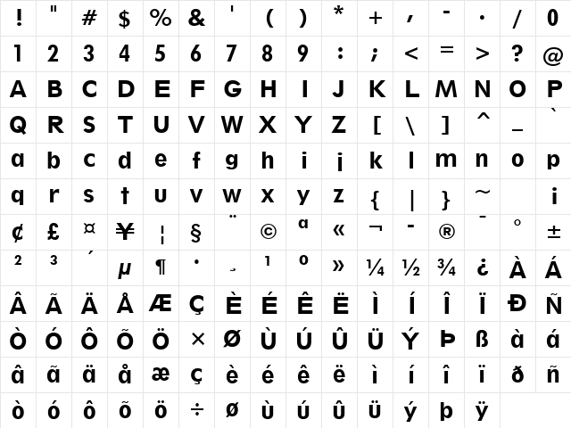 Geometr212 Bk BT Heavy Character Map