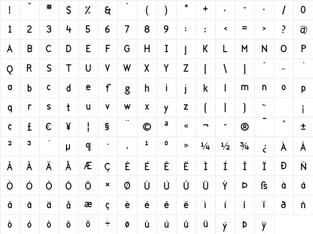 GfIndex-Book Book Character Map GfIndex-Book Book Character Map